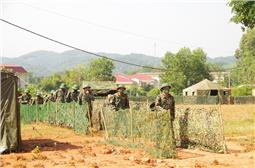 Huyện Phú Lương diễn tập động viên quân nhân dự bị